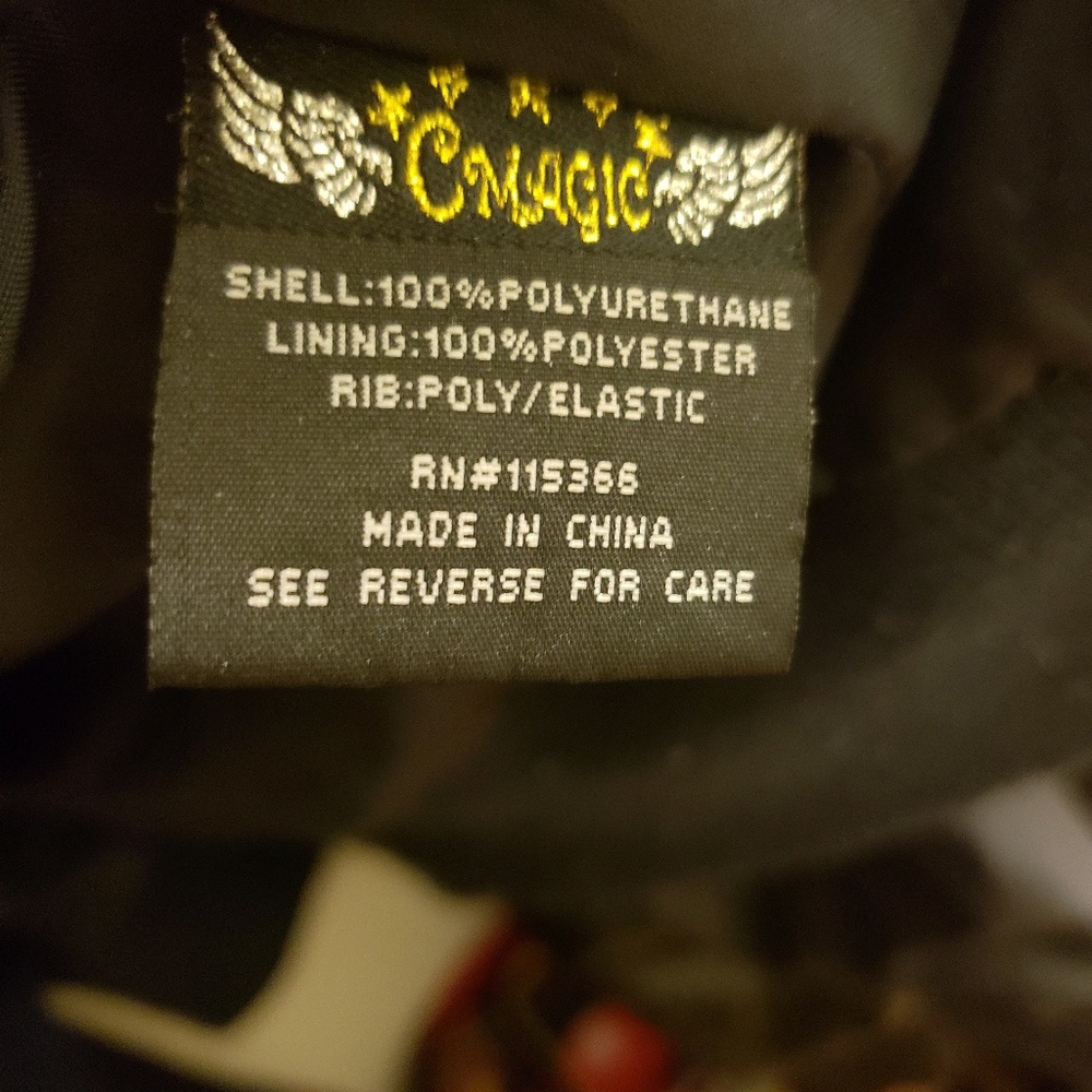 Faux leather jacket - Picture 2 of 2